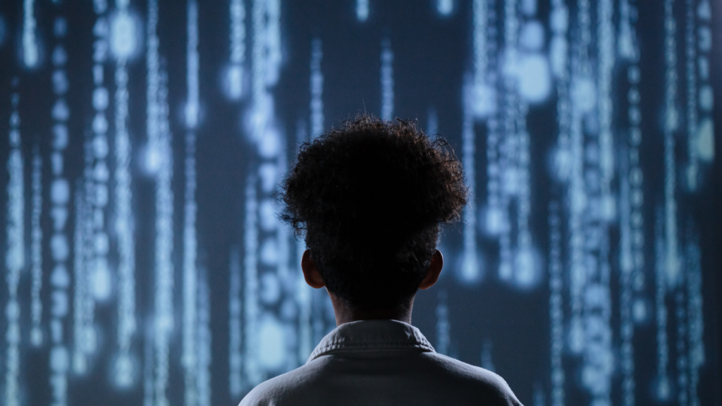 Developer working alongside AI agents, representing the future of collaborative IT teams